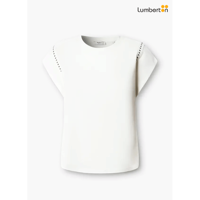 Camiseta Cruda Con Diseño MangasBRITANY