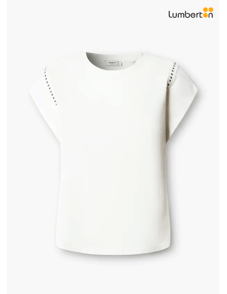 Camiseta Cruda Con Diseño MangasBRITANY