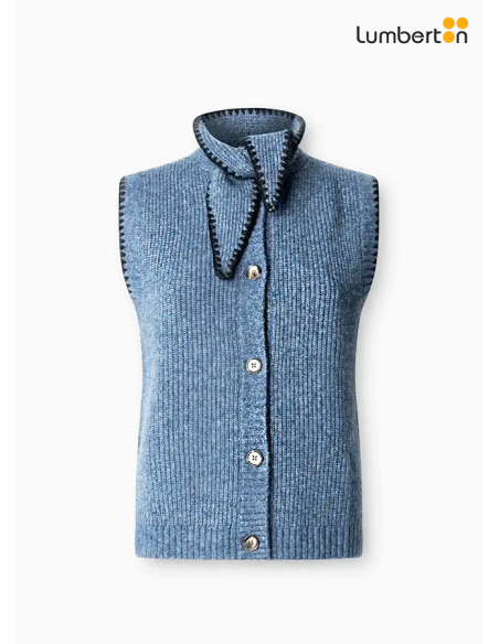 Jersey Azul Sin MangasAIDA Pepe Jeans
