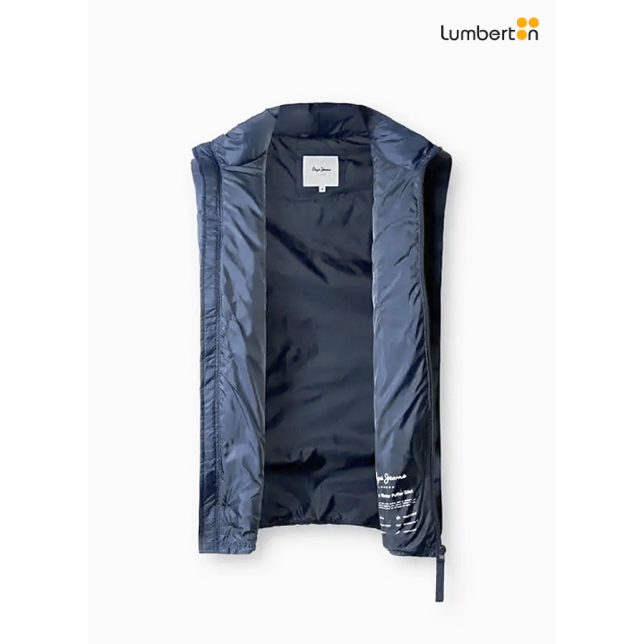 Parka Azul Sin MangasPUFFER Pepe Jeans