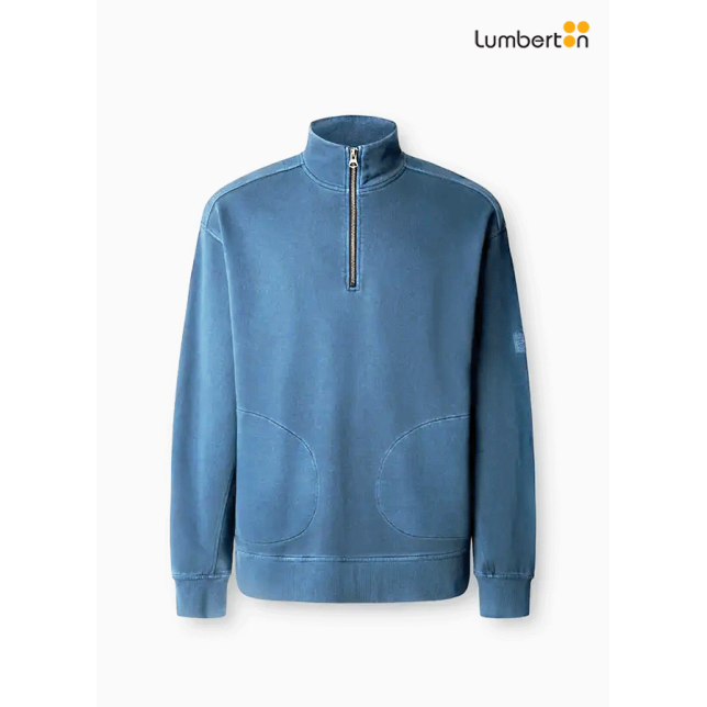 Jersey Azul Cuello CremalleraJACQUES...