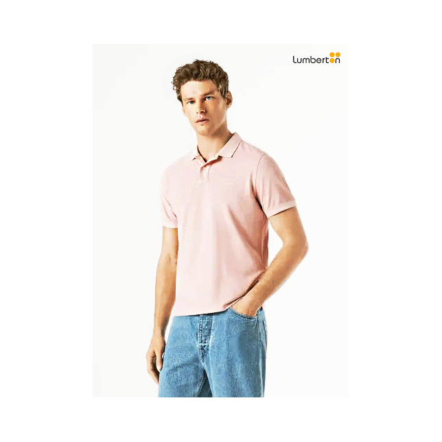 Polo Manga Corta Rosa PaloOLISMR Pepe...