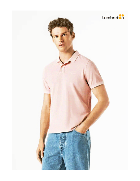 Polo Manga Corta Rosa PaloOLISMR Pepe Jeans