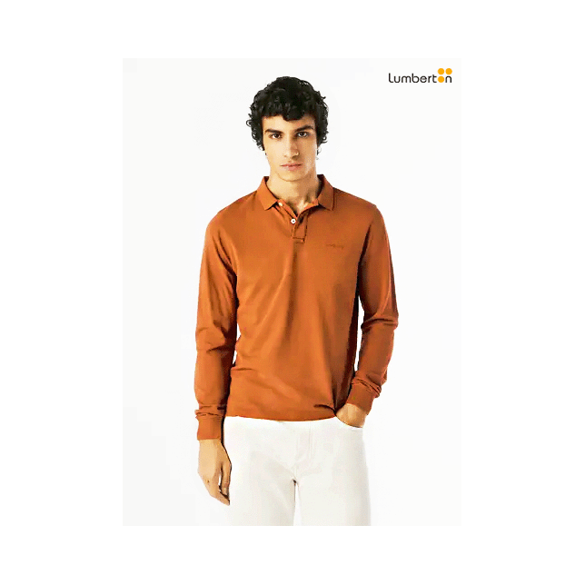 Polo Manga Larga Color TejaOLIBRE...