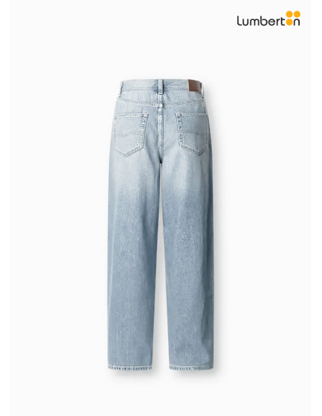 Tejano Fino Azul Claro Forma GloboBARRDE Pepe Jeans