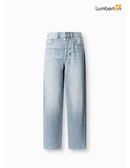 Tejano Fino Azul Claro Forma GloboBARRDE Pepe Jeans
