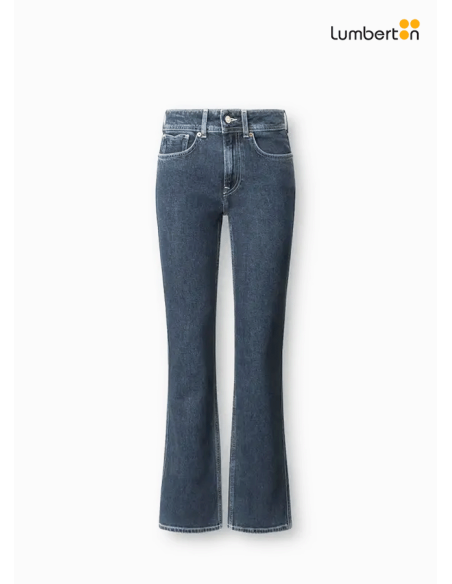 Tejano Azul Oscuro Bordado Logo PepeBOOTDE Pepe Jeans