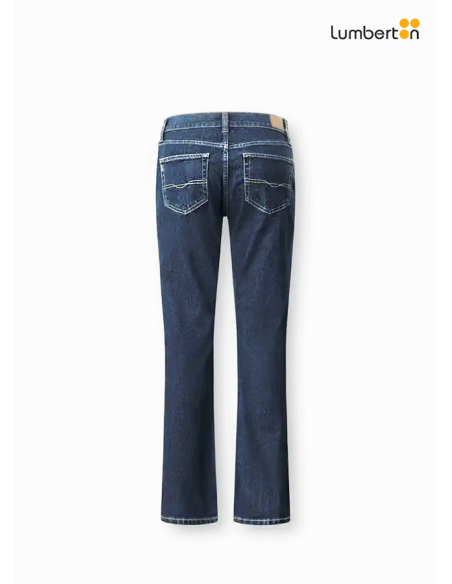 Tejano Azul Tiro Alto RectoSLIMDE Pepe Jeans