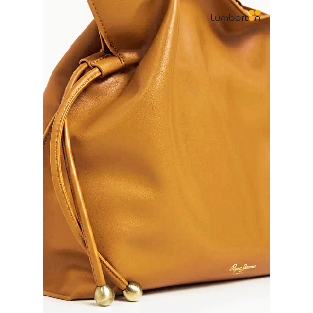 Bolso Grande Camel Piel Asas...