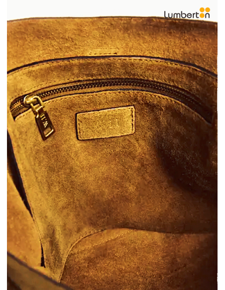 Bolso Serraje Camel Flecos A Los LadosWEFTA Pepe Jeans