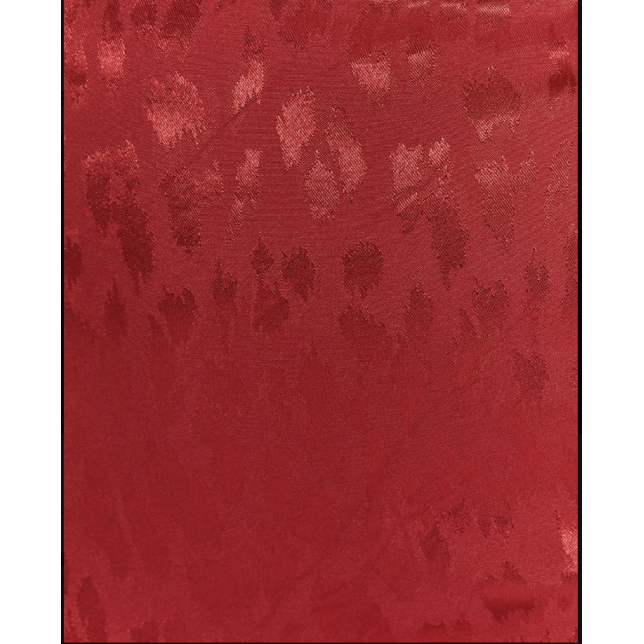Falda jacquard roja