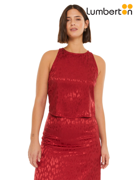 Top Jacquard RojoTON53