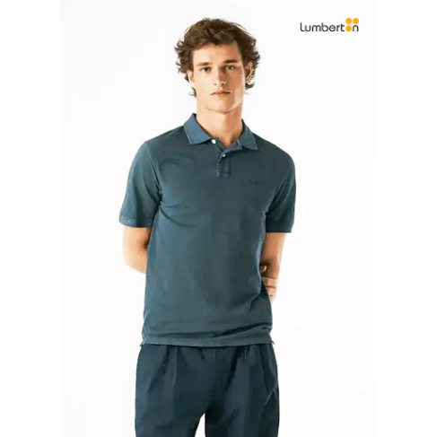 Polo M/C Azul...