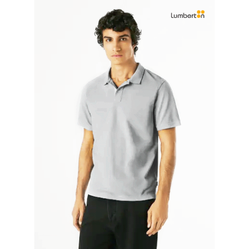 Polo M/C Gris ClaroOLIBG...