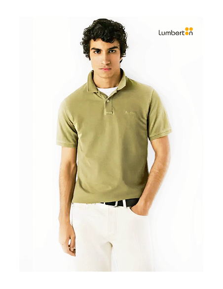 Polo M/L Verde KakiOLIBV Pepe Jeans