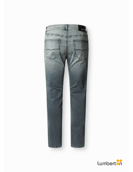Tejano Azul Grisaceo Desgastado RectoHATCH Pepe Jeans
