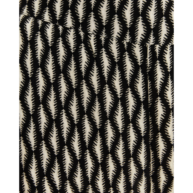 Pantalón Estampado NegroPA703
