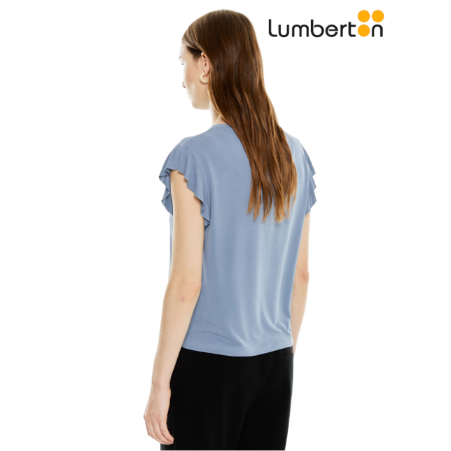 Camiseta Volante AzulCT81A