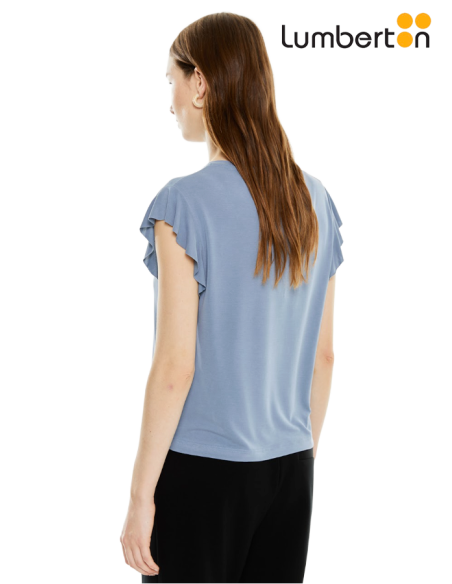 Camiseta Volante AzulCT81A