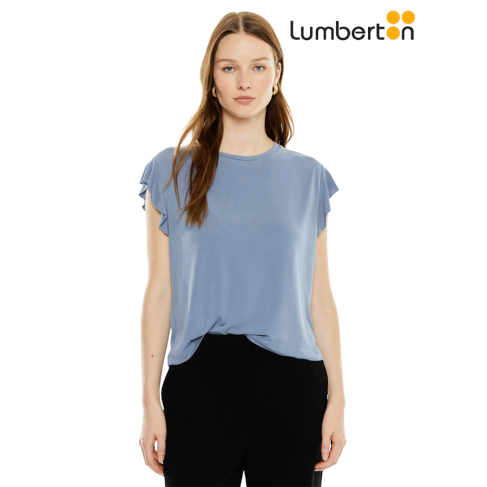 Camiseta Volante AzulCT81A