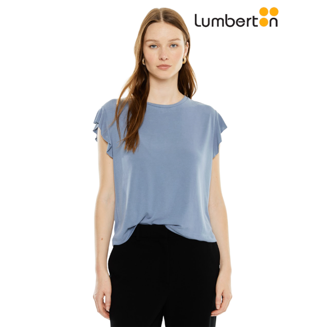 Camiseta Volante AzulCT81A