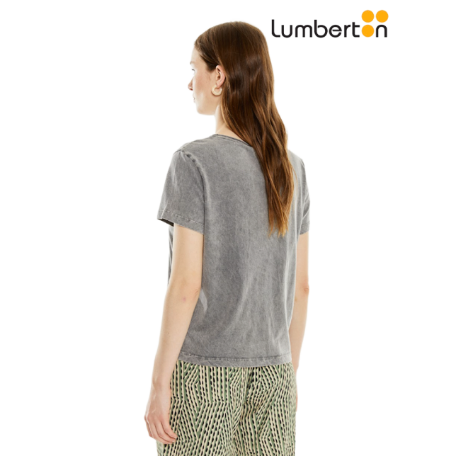 Camiseta M/C Serpiente Gris OscuroCT798
