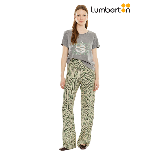 Camiseta M/C Serpiente Gris OscuroCT798