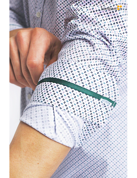 Camisa M/L BlancaLAMIRALB Benson Cherry