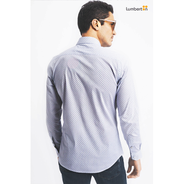 Camisa M/L BlancaLAMIRALB Benson Cherry