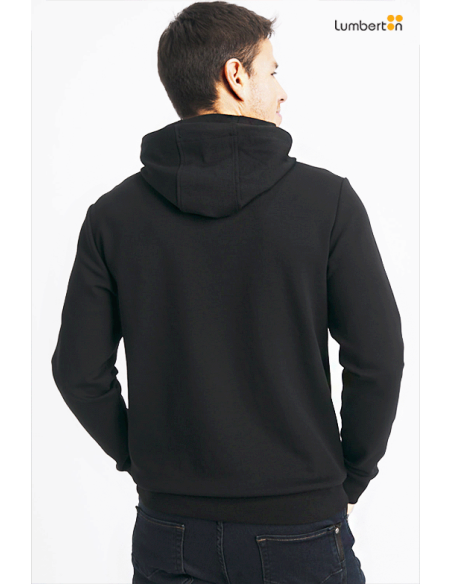 Sudadera Negra Capucha Estampado DibujoSAPEJARAN Benson Cherry