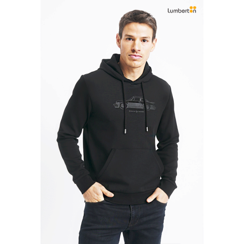Sudadera Negra Capucha...