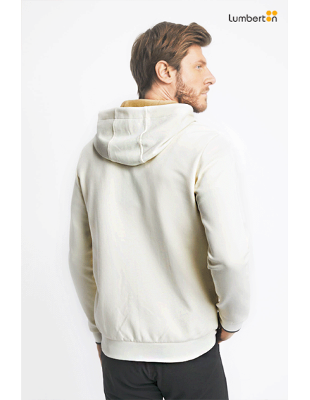 Chaqueta Beige Capucha Y CremalleraSANTIFYB Benson Cherry