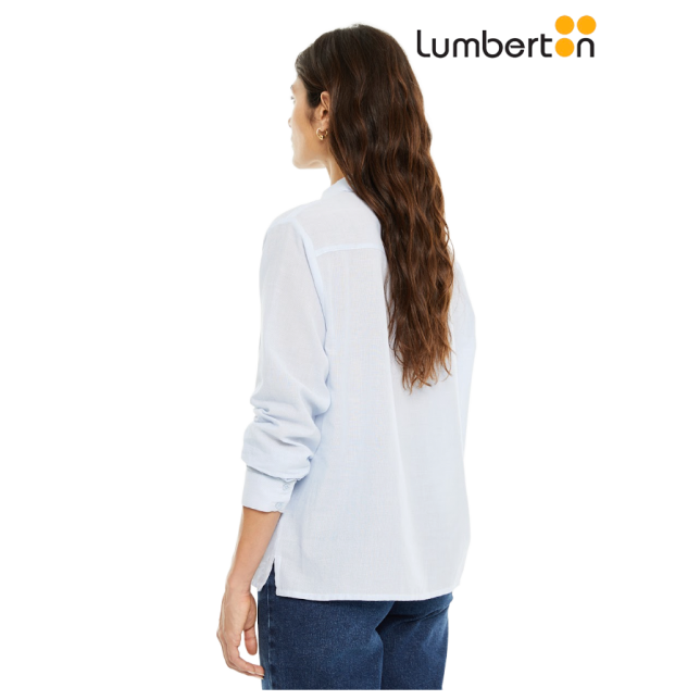 Camisa gris azulado A906R