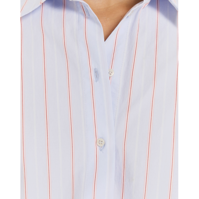 Camisa rayas azul A911R