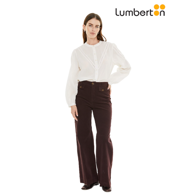 Camisa puntilla blanca CA913