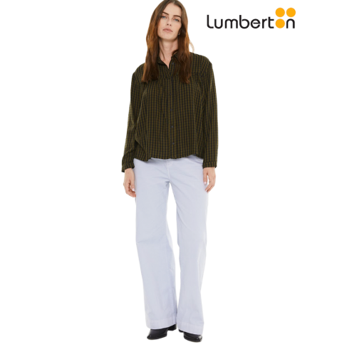 Camisa cuadros verde CAO17