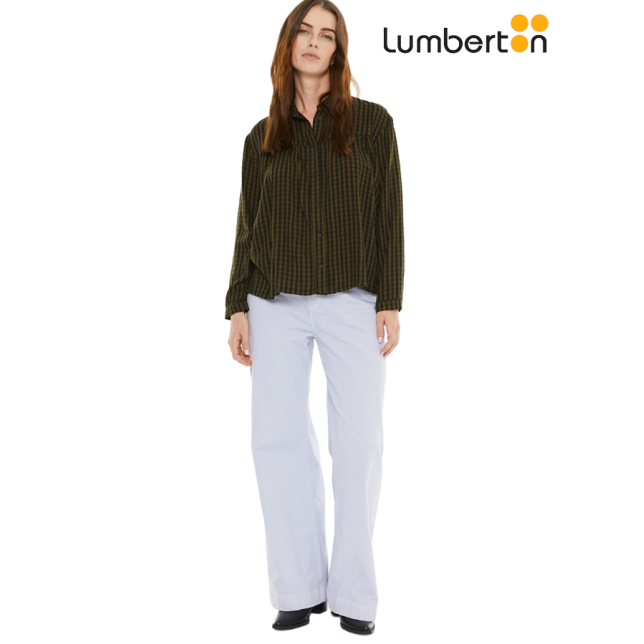 Camisa cuadros verde CAO17
