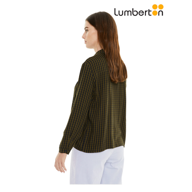 Camisa cuadros verde CAO17