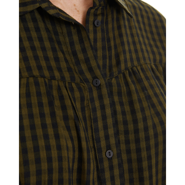 Camisa cuadros verde CAO17