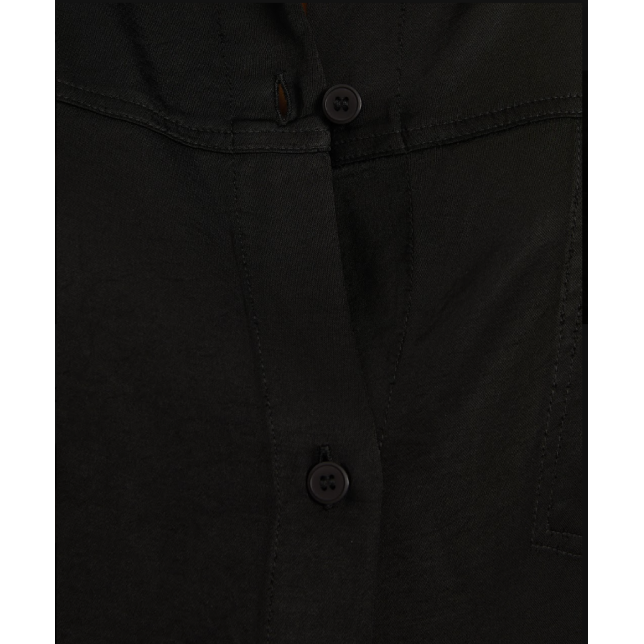 Camisa satinada con bolsillos frontal...