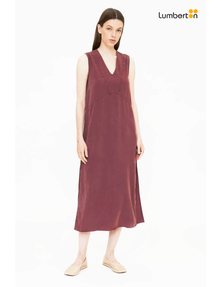 Vestido Largo Fluido Marrón41236 Wild Pony