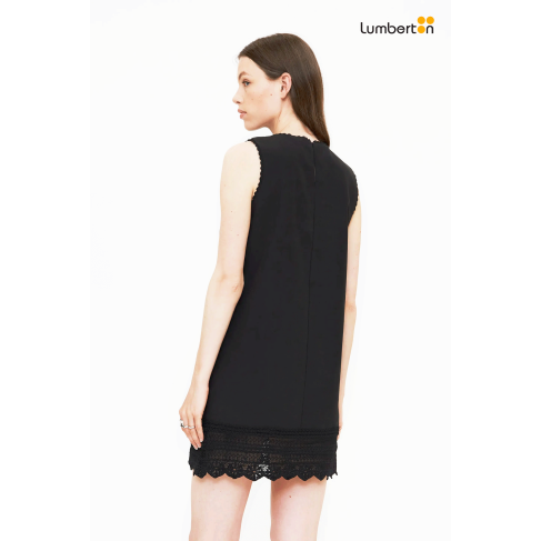 Vestido Corto Negro Con... 2
