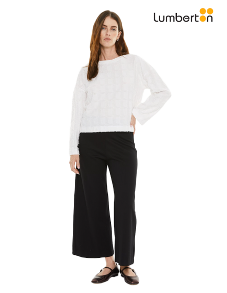 Camiseta jacquard blanca T950R