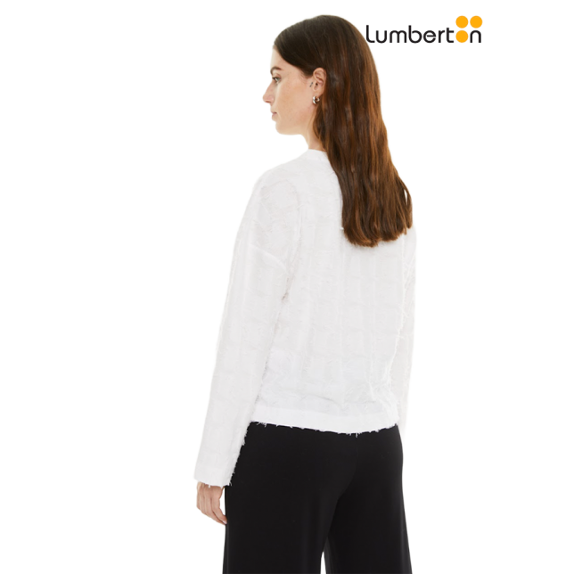 Camiseta jacquard blanca T950R