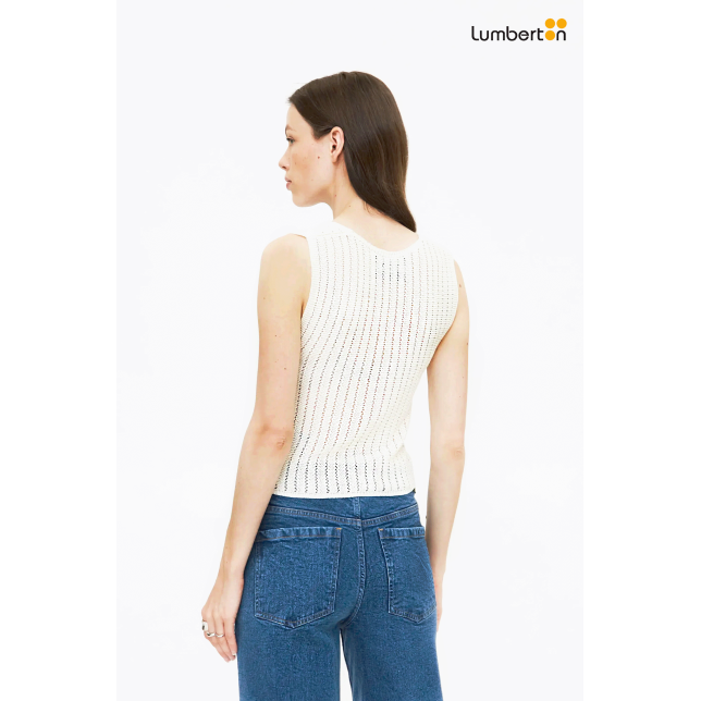 Top Punto Calado Blanco10603 Wild Pony