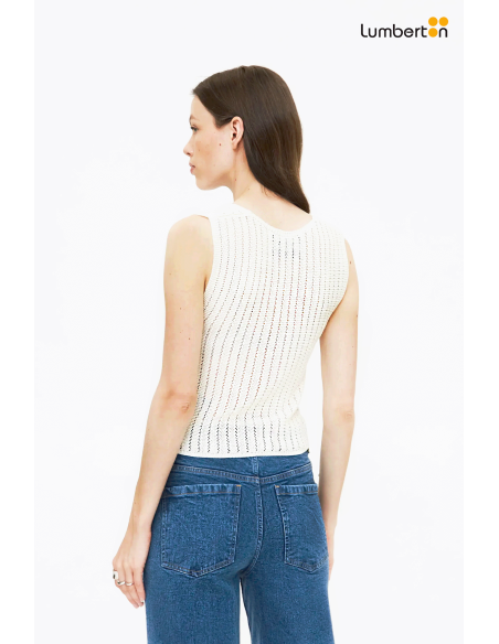 Top Punto Calado Blanco10603 Wild Pony