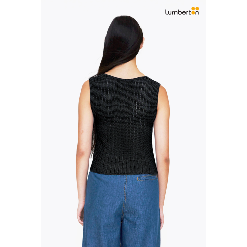 Top Punto Calado Negro10602... 2