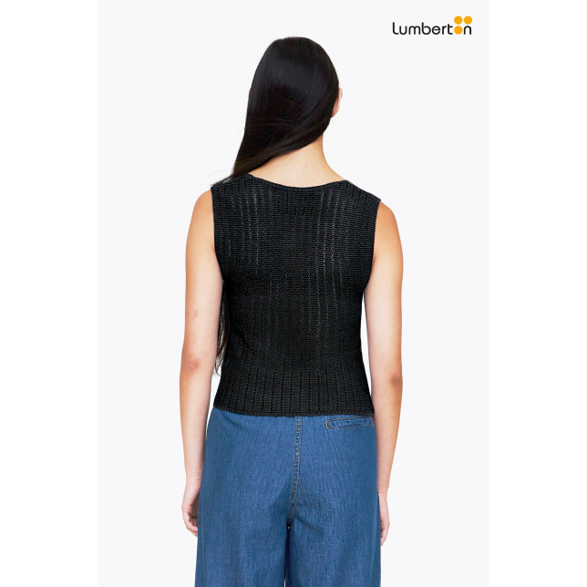 Top Punto Calado Negro10602 Wild Pony