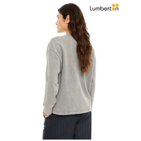 Sudadera embrossed gris... 2
