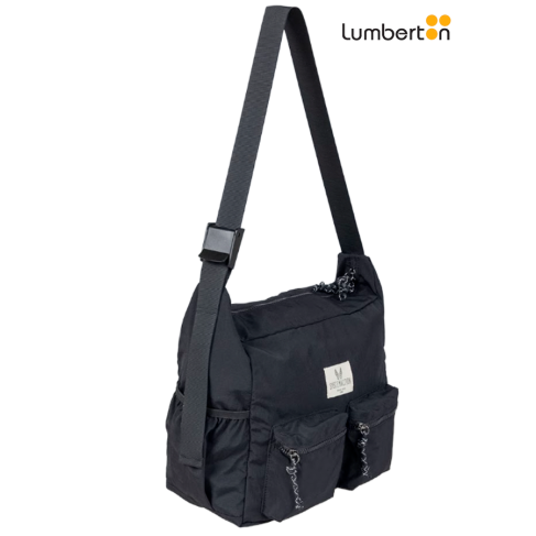 Bolso negro nylon BL702 2